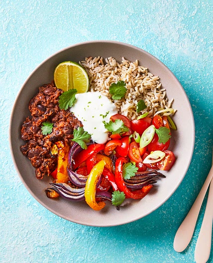 Brilliantly Balanced Veggie Burrito Bowl