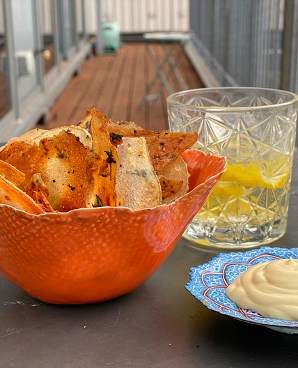 Home made Potato Chips