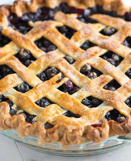 Easy Homemade Blueberry Pie