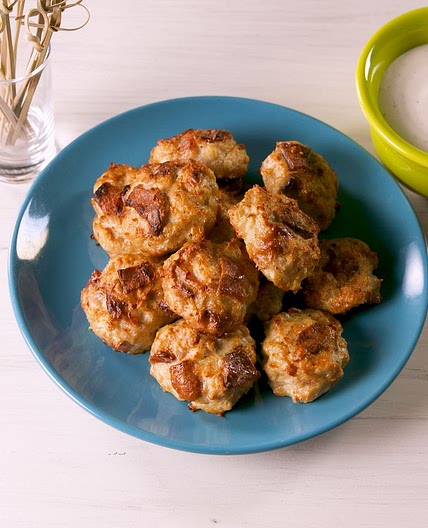 Chicken Bacon Ranch Poppers
