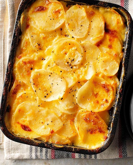 Simple Au Gratin Potatoes