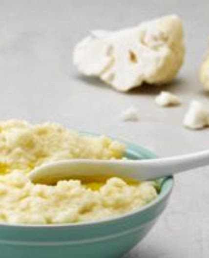 Low-carb cauliflower mash