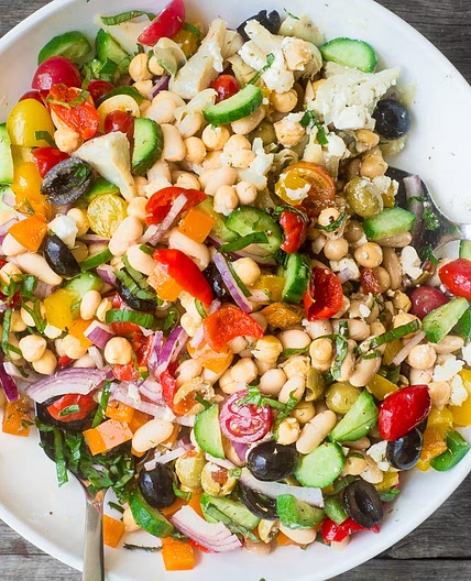 Mediterranean Bean Salad