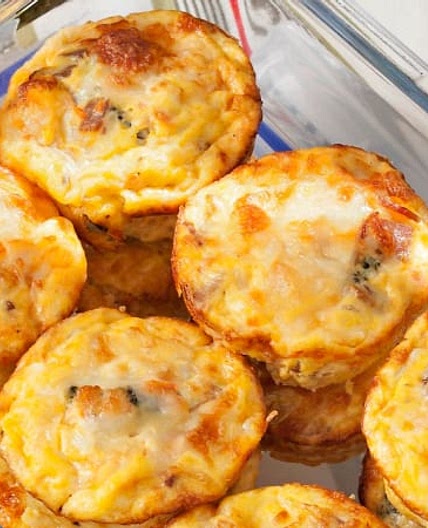 Broccoli and Bacon Tarts