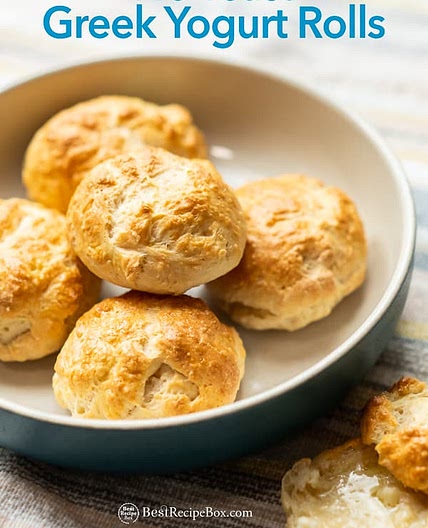 Easy 2-Ingredient Greek Yogurt Rolls