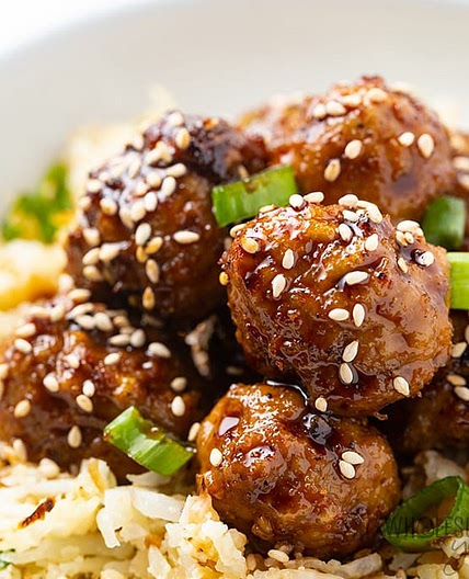 Asian Turkey Meatballs Recipe