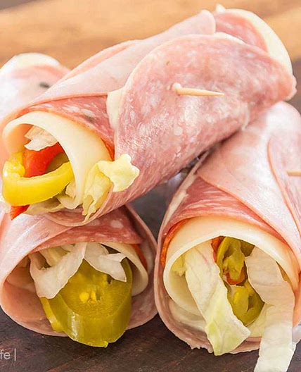 Italian Sub Roll-Up {grain-free}