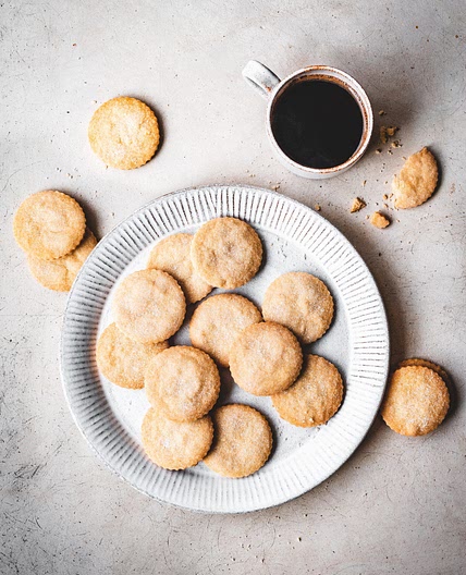 Vegan shortbread biscuits