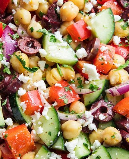 Mediterranean Chickpea Salad