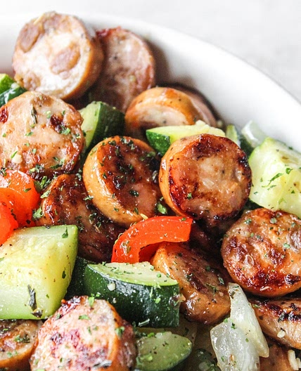 Sausage & Zucchini