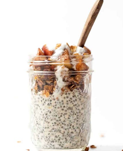 Apple Pie Breakfast Parfaits