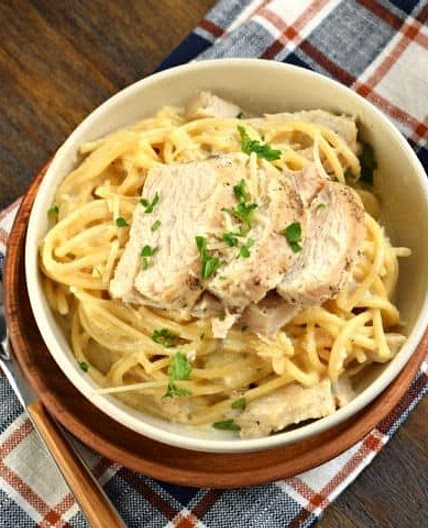 Instant Pot Chicken Alfredo