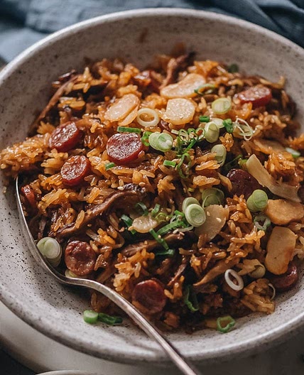 Instant Pot Chinese Sausage Rice