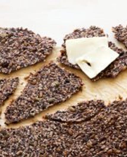 Keto seed crackers
