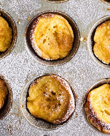 Mini Dutch Baby Pancakes
