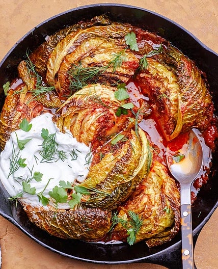 Fall-Apart Caramelized Cabbage