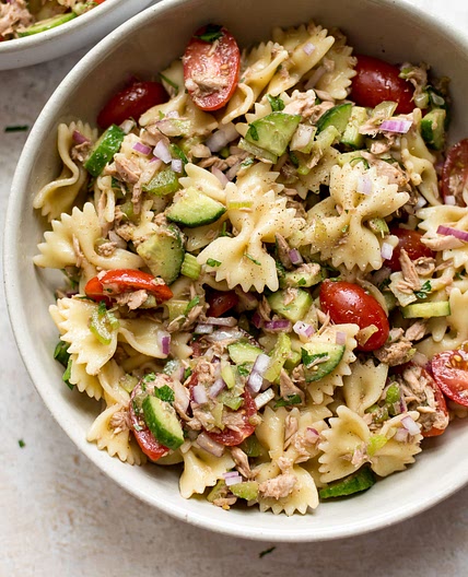 Healthy Tuna Pasta Salad
