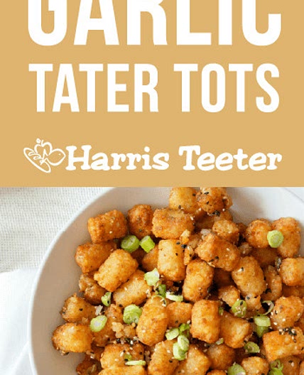 Air Fryer Sesame Garlic Tater Tots