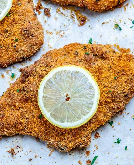 Crispy Baked Chicken Cutlets