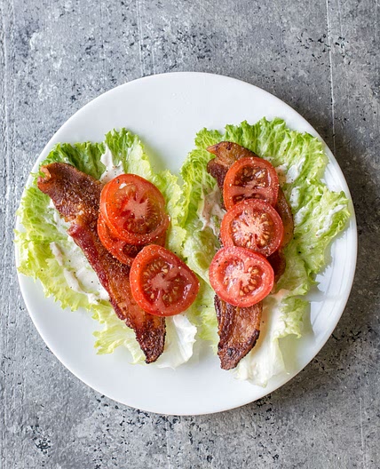 Keto BLT Lettuce Wraps
