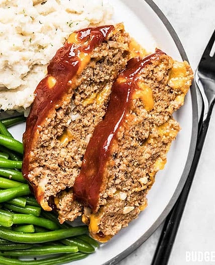 Cheddar Cheeseburger Meatloaf