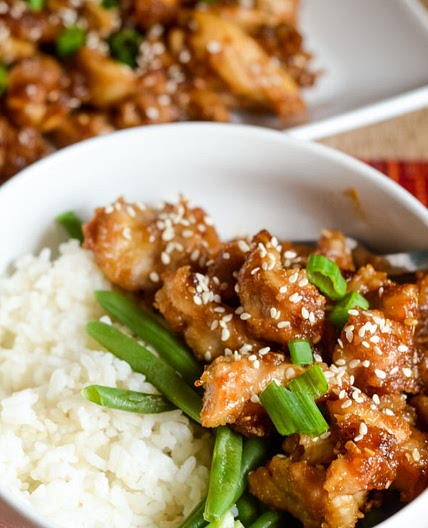 Air Fryer Sesame Chicken