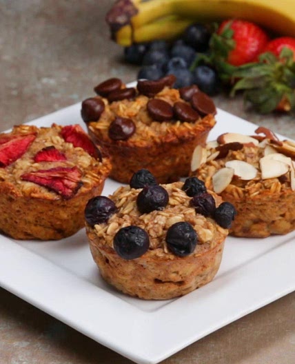 Oatmeal Muffins Recipe by Tasty