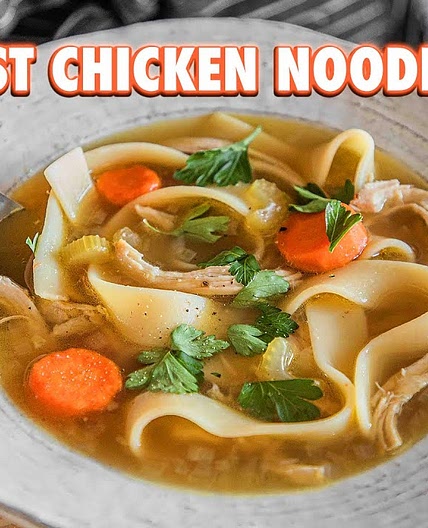 Homemade Chicken Noodle Soup