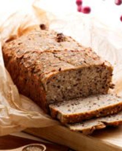 Low-carb holiday bread