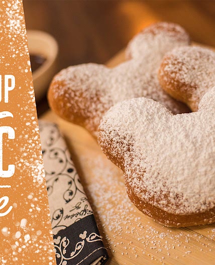 Mickey Mouse-shaped Beignets