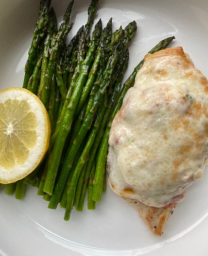 Cheesy Prosciutto Chicken 