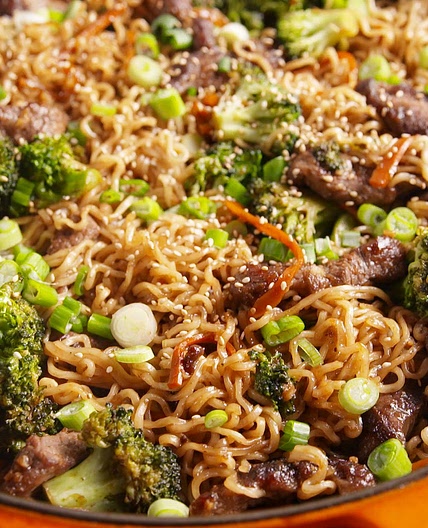 Mongolian Beef Ramen