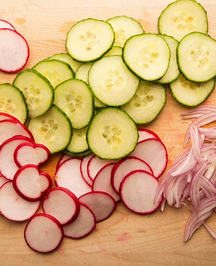 Cucumber & Radish Salad