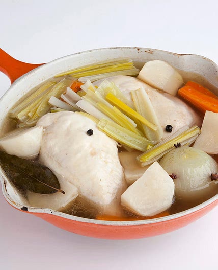 Poached Chicken Pot au Feu