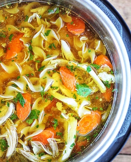 Instant Pot Chicken Noodle Soup