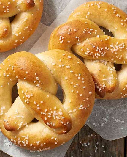 Sourdough Pretzels