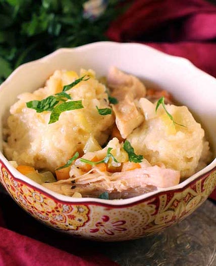 Easy Chicken and Dumplings | Single Serving