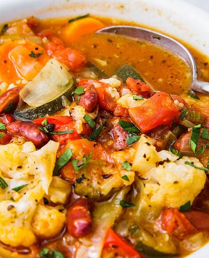 Instant Pot Vegetable Soup