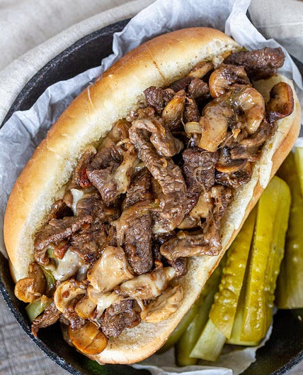 Easy Philly Cheesesteak