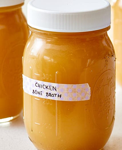 How To Make Chicken Bone Broth - Stovetop and Slow Cooker