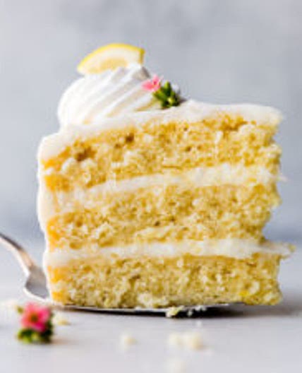 Lemon Layer Cake with Lemon Cream Cheese Buttercream