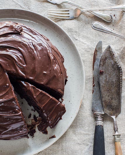 Crazy Italian chocolate cake (egg free chocolate cake) - ChelseaWinter.co.nz