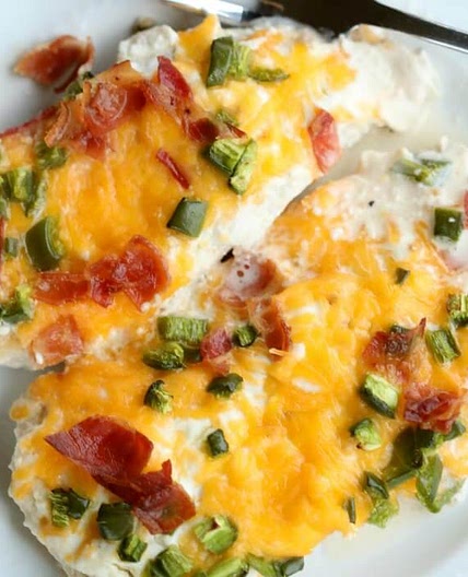 Keto Jalapeño popper chicken