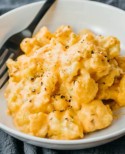 Cauliflower “Mac” And Cheese (Keto, Low Carb)