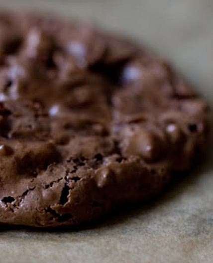 Chocolate Puddle Cookies
