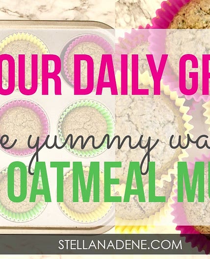 Get Your Serving of Greens With These Green Oatmeal Muffins