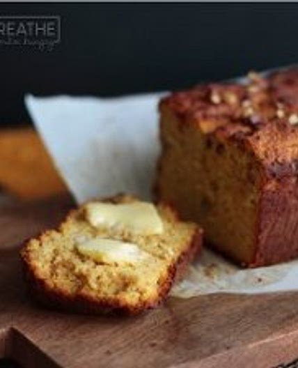 Easy Keto Pumpkin Quick Bread - Gluten Free