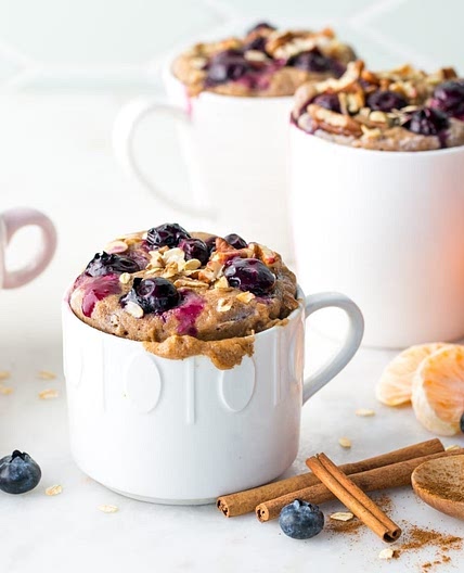 Blueberry Breakfast Mug Cake | MyFitnessPal