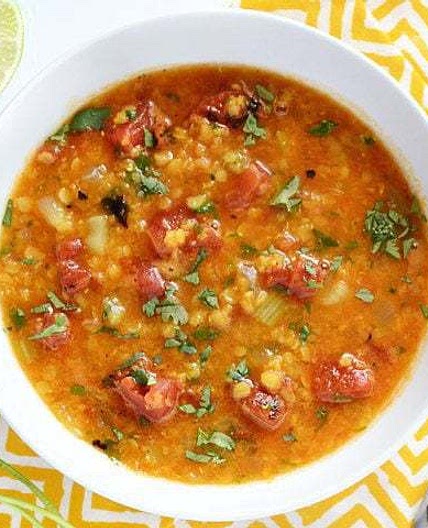 Mexican Red Lentil Stew