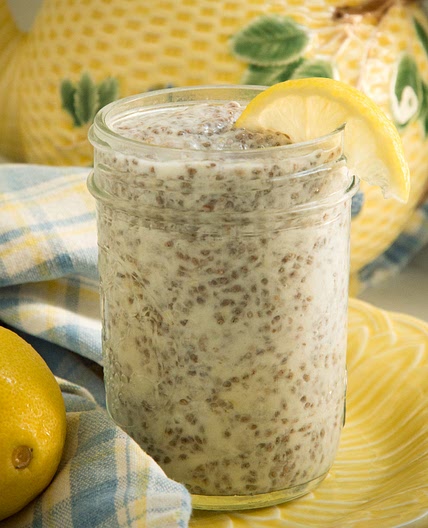 Easy Keto Lemon Chia Pudding Recipe